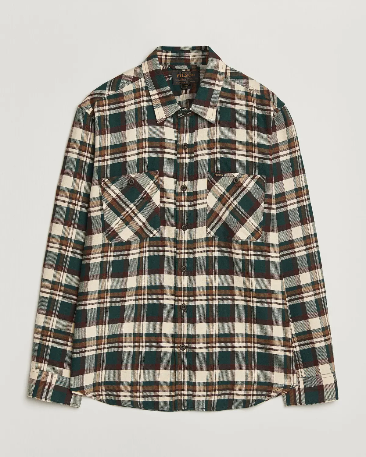 Filson The Rangeland Flannel Shirt Green