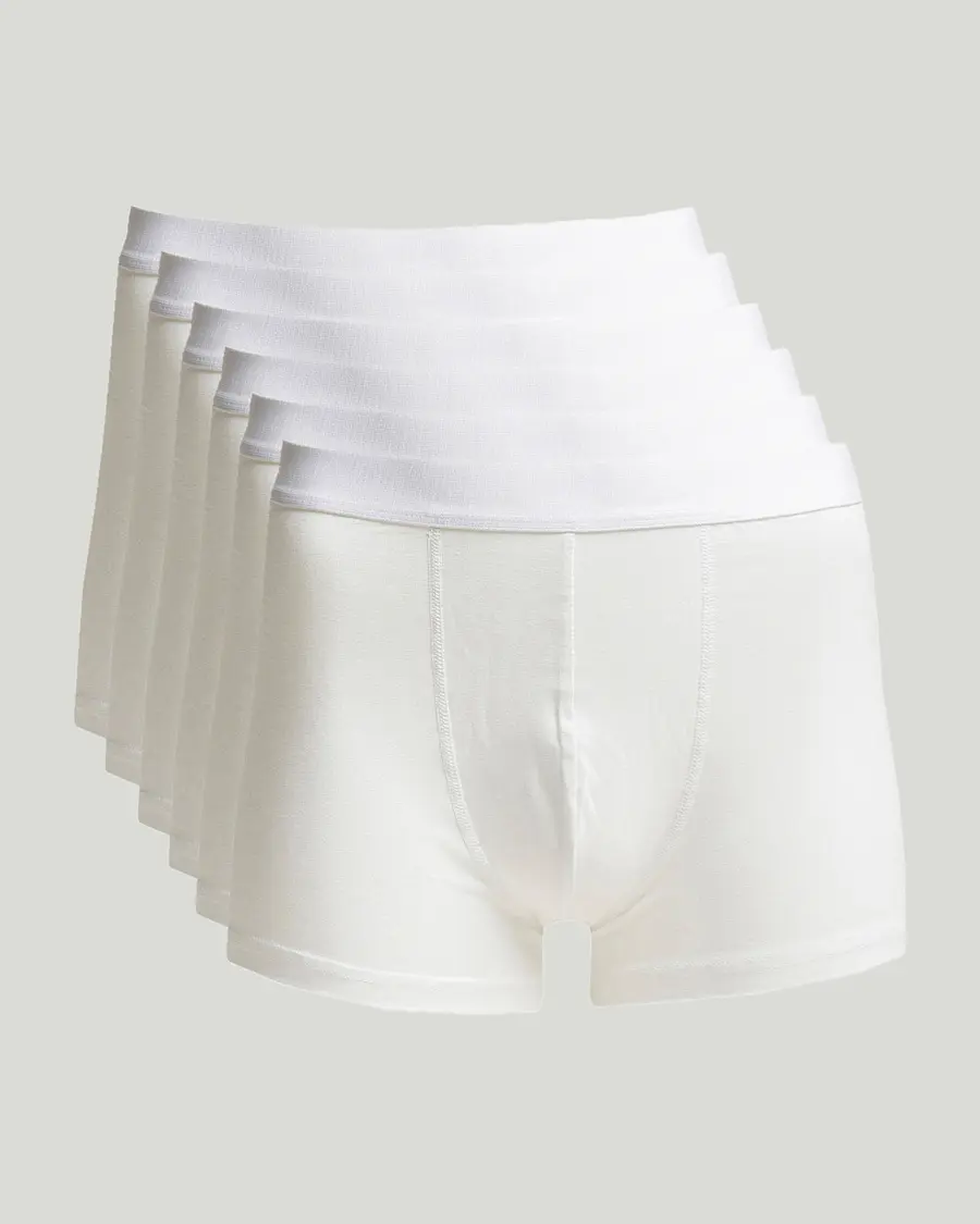 Bread & Boxers 6-Pack Boxer Brief White