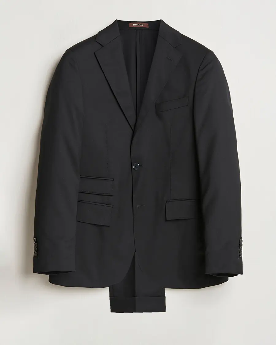 Morris Heritage Prestige Wool Suit Black