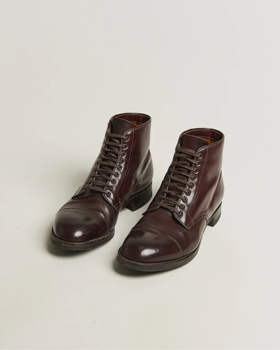 Alden 41853 Cap Toe Boot Burgundy Shell Cordovan US10 - EU44