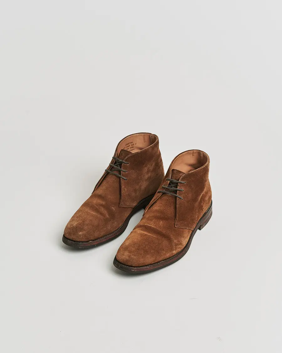 Loake 1880 Kempton Chukka Boot Brown Suede UK7 - EU41