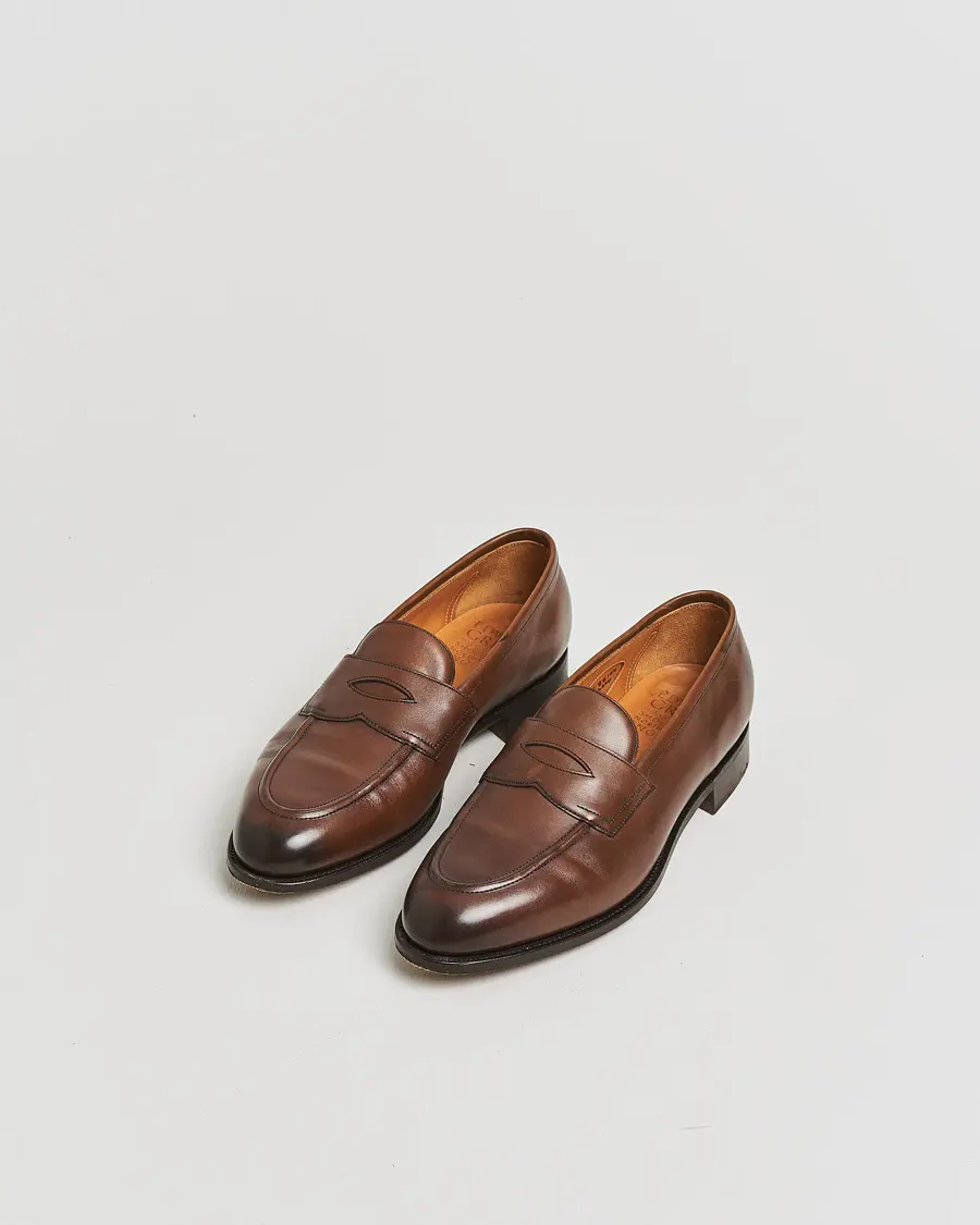 Edward Green Piccadilly Penny Loafer Dark Oak Antique UK7,5 - EU41,5