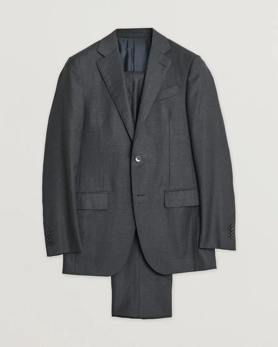 Ermenegildo Zegna Wool Suit Grey 44