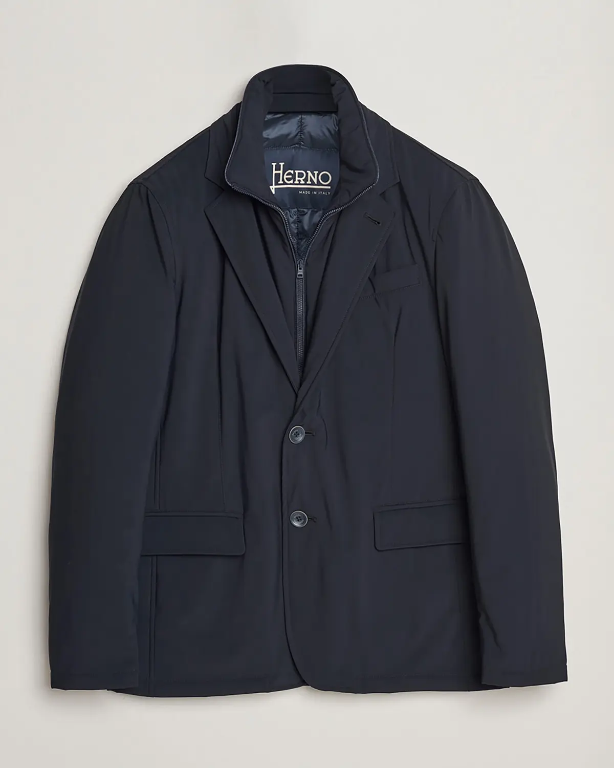 Herno Nylon City Blazer Navy 50