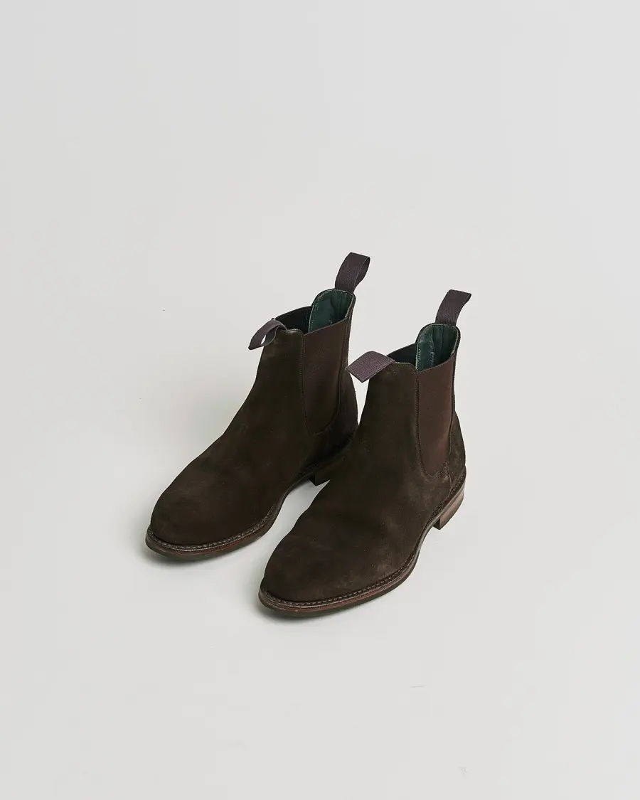 Drake's Chelsea Boot Brown Suede UK9 - EU43