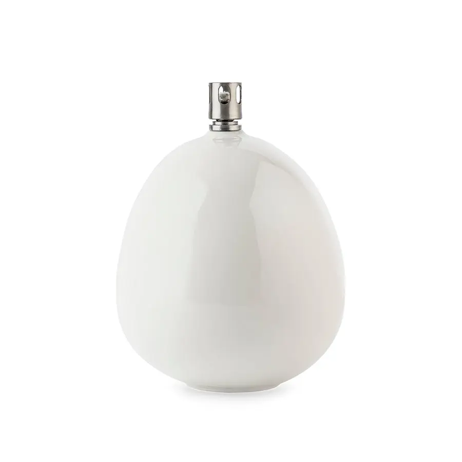 Nordic Living Oljelampe 10,5 x 12cm Hvit