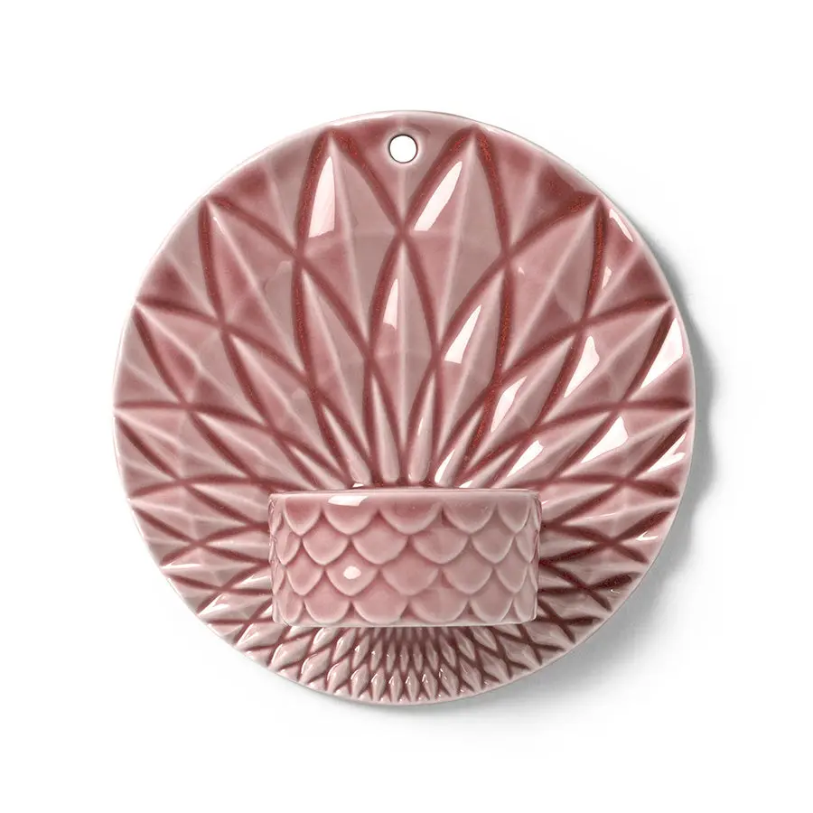 Pipanella Wall Votive Scales Dusty Rose
