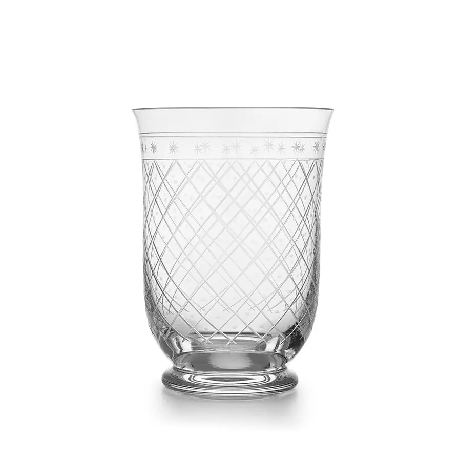 Hadeland Glassverk Victoria Lyslykt m/Ruteslip Klar 22cm