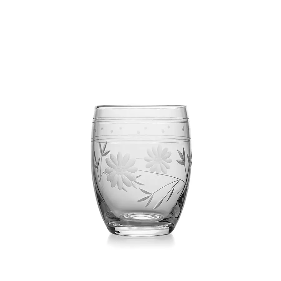 Hadeland Glassverk Elizabeth Vannglass Blomsterslip 30cl Klar 2pk