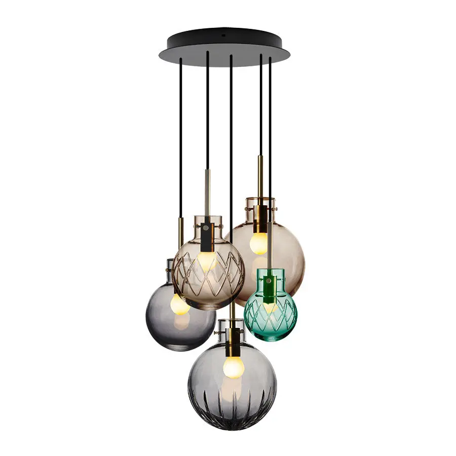 SKUMRING KRYSTALLKULER 5 STK