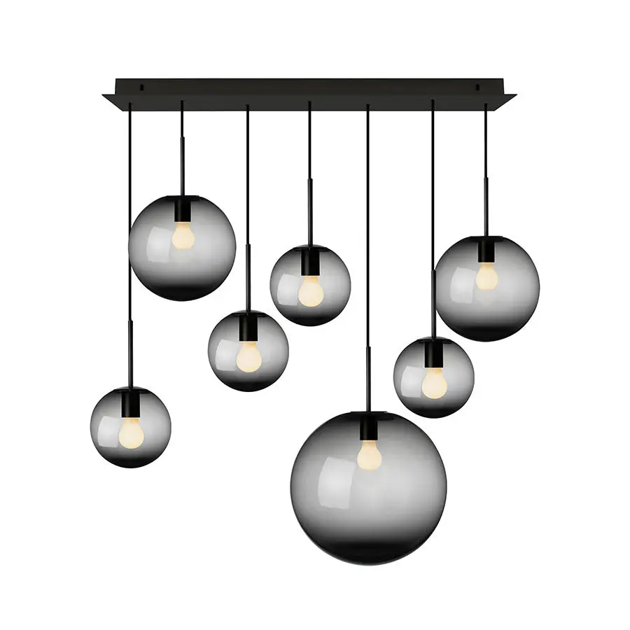 Hadeland Glassverk Vinternatt 4014 Taklampe 7stk