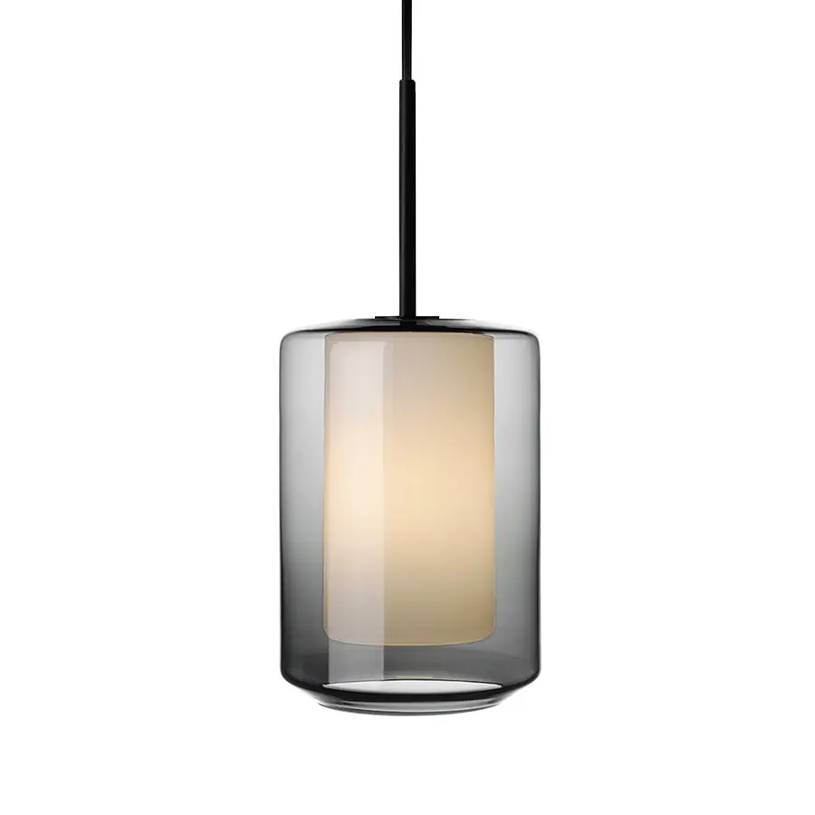 Hadeland Glassverk Taklampe 4245 Røkgrå