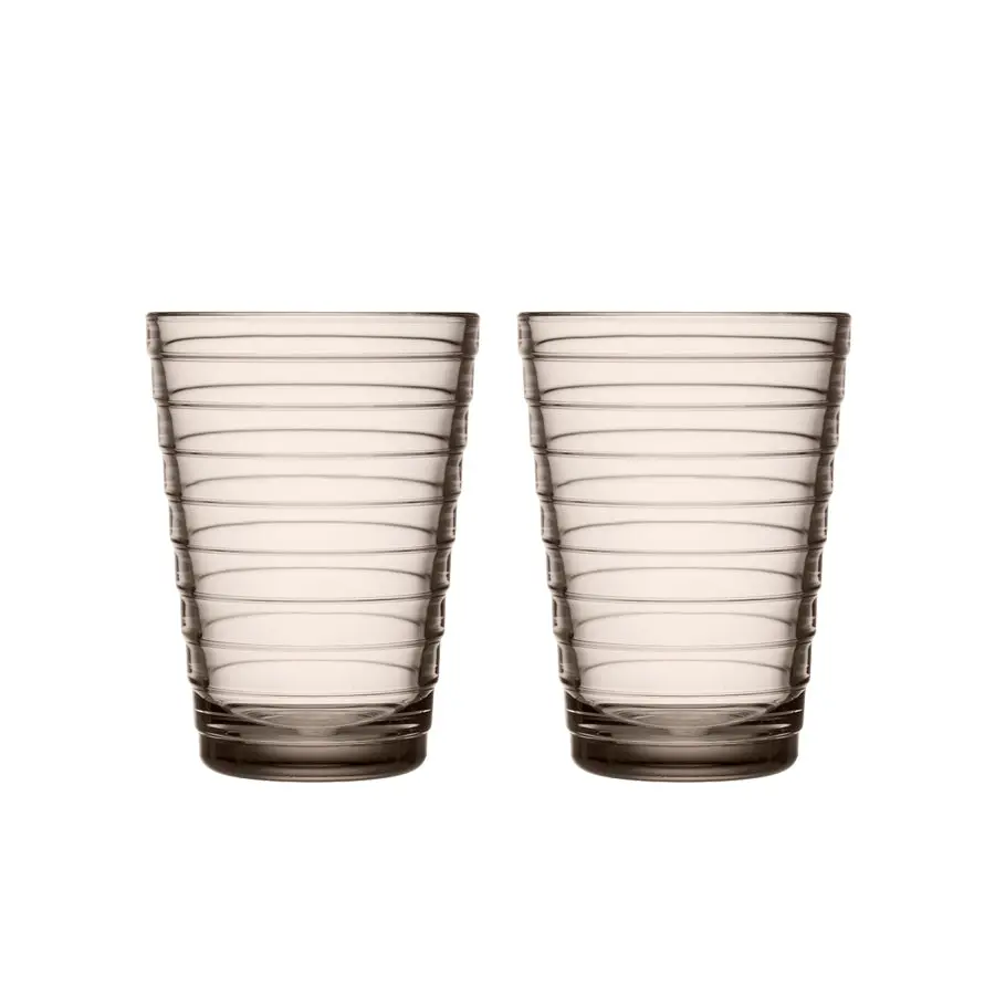 Iittala Aino Aalto Glass 33cl Lin 2pk