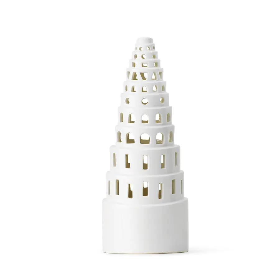 Kähler Urbania Lyshus Høyt Tårn 9cm