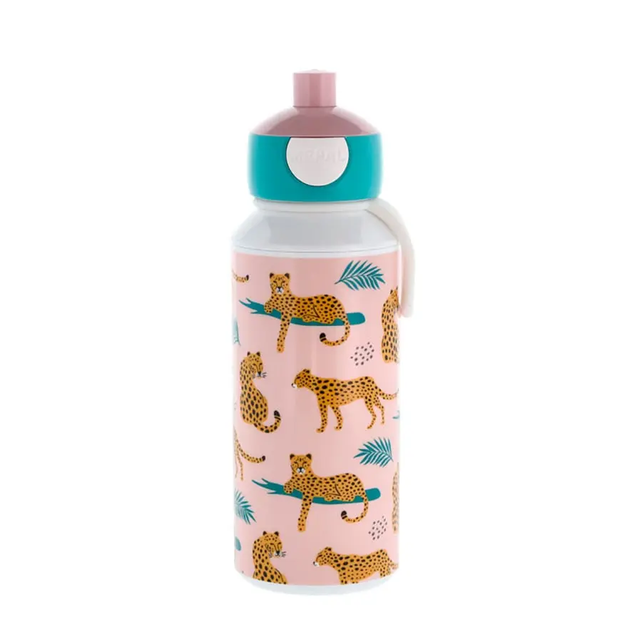 Mepal Campus Drikkeflaske Pop-Up Leopard
