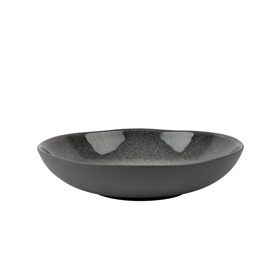 Porsgrunds Porselænsfabrik Natur Dyp Tallerken 21cm Onyx