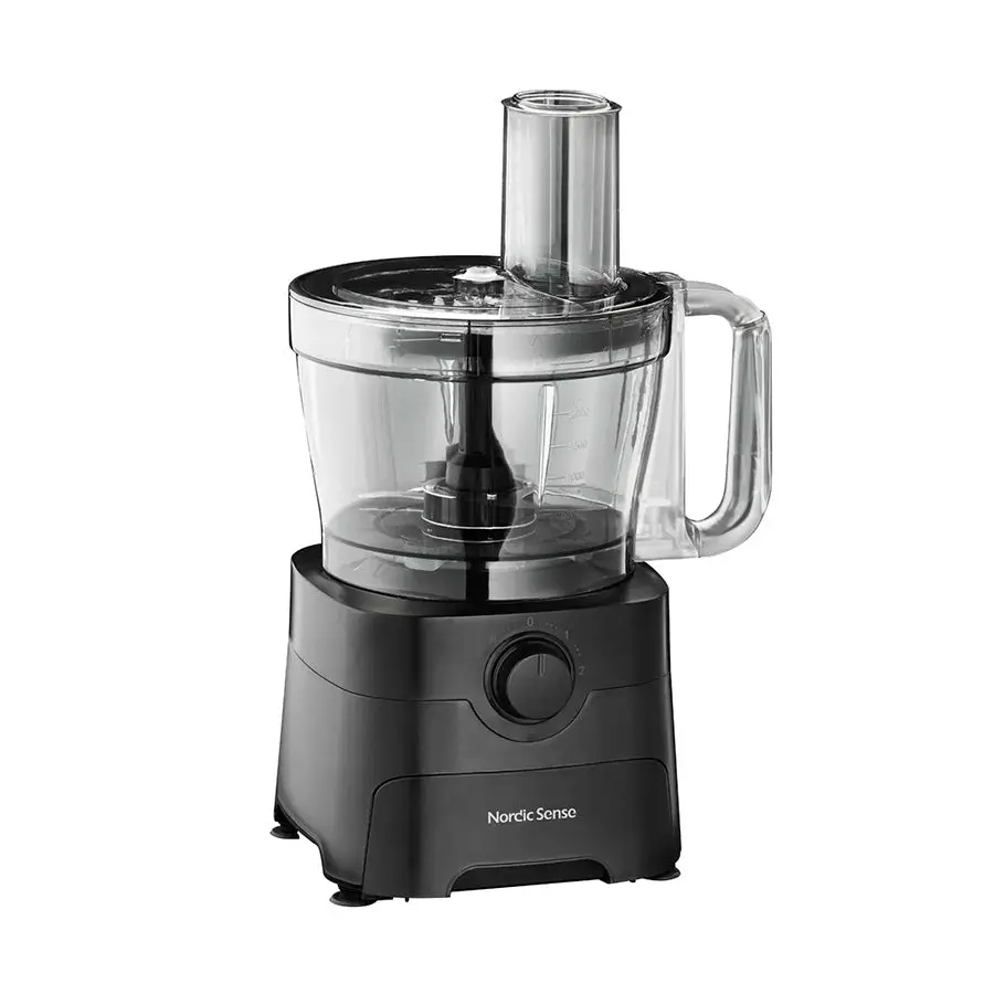 Nordic Sense Foodprocessor 1000watt 3,5L Svart