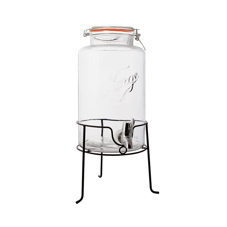 Norgesglasset Drikkedispenser 1L m/ Stativ