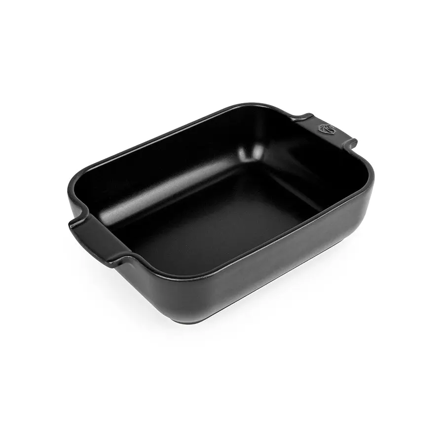 Peugeot Appolia Rektangulært Fat 25cm Sateng Sort