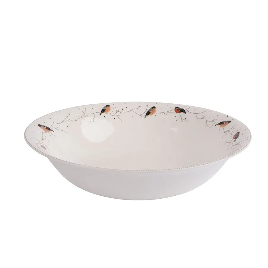 Porsgrunds Porselænsfabrik Dompap Serveringsfat Dyp 25 cm