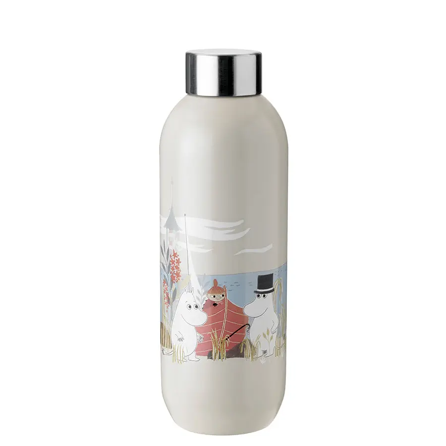 Stelton Keep Cool Mummi Drikkeflaske 0,75 cl Sand