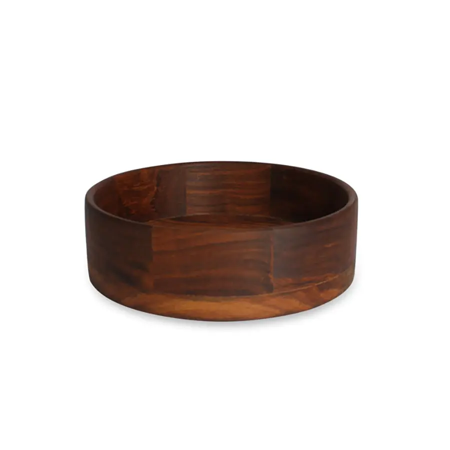 SALAD BOWL Ø 20 CM DARK BROWN
