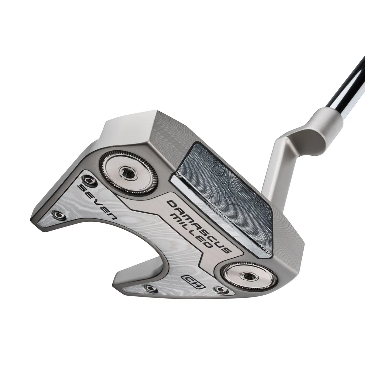 Damascus Milled Seven Crank Hosel