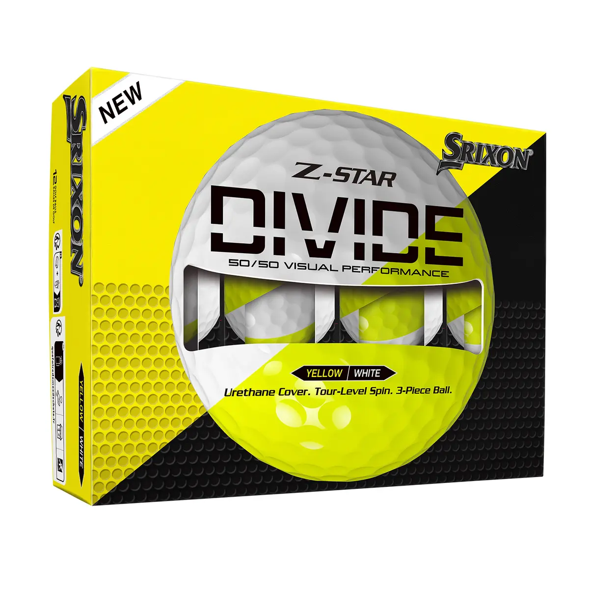 ZS9 Divide Hvit Gul