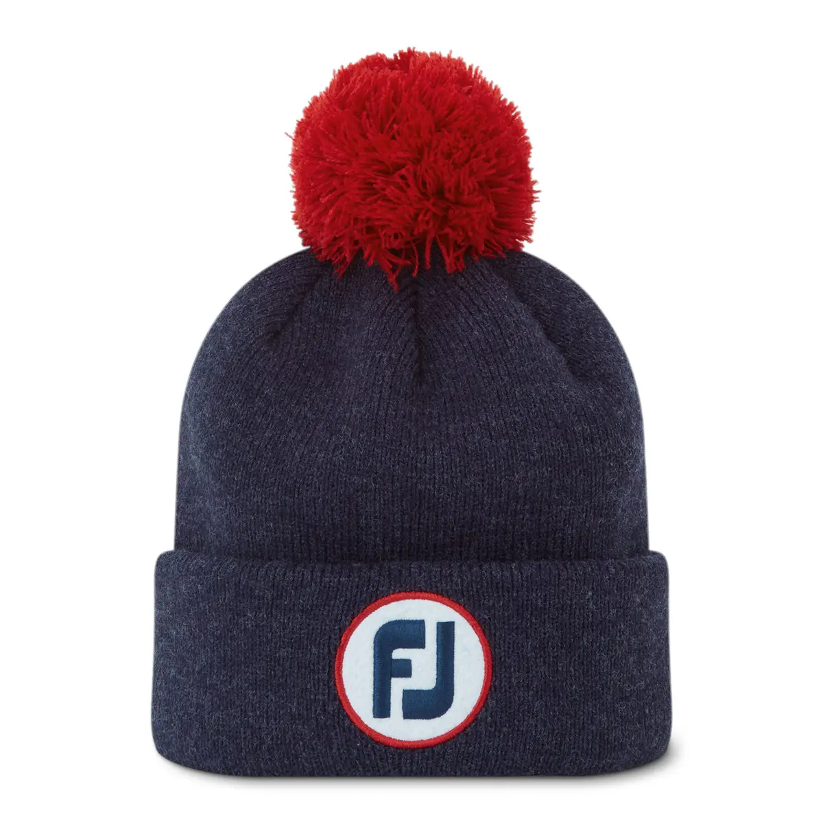 Fj Solid Pom Pom Blå