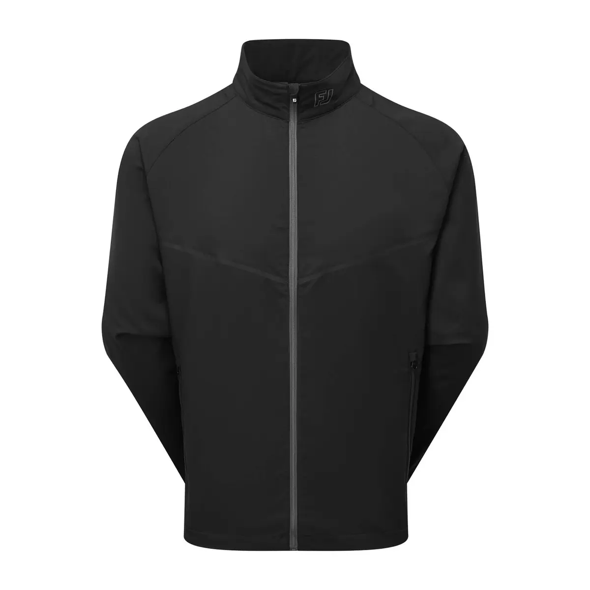 Full-Zip Zephyr Windshirt Svart