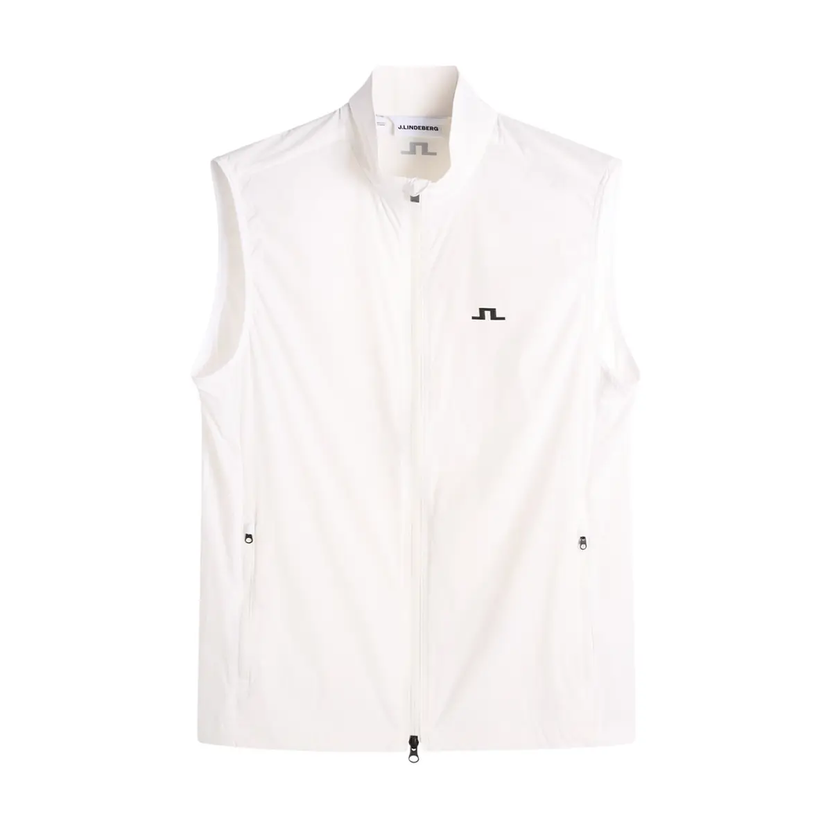 Ash Light Packable Vest Hvit