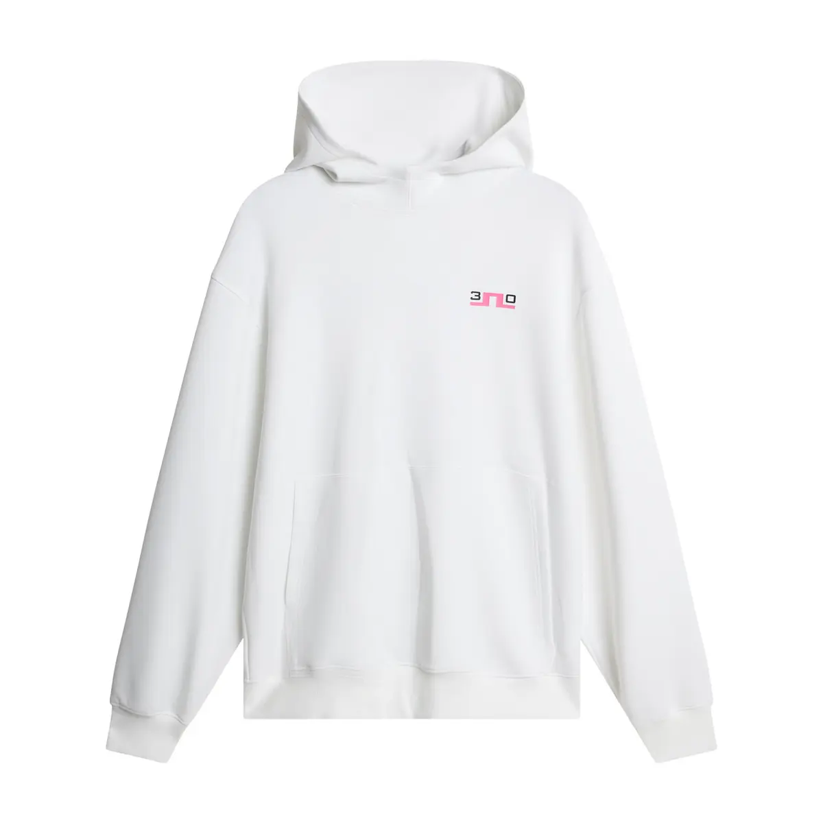 30Y Callan Unisex Hoodie Hvit