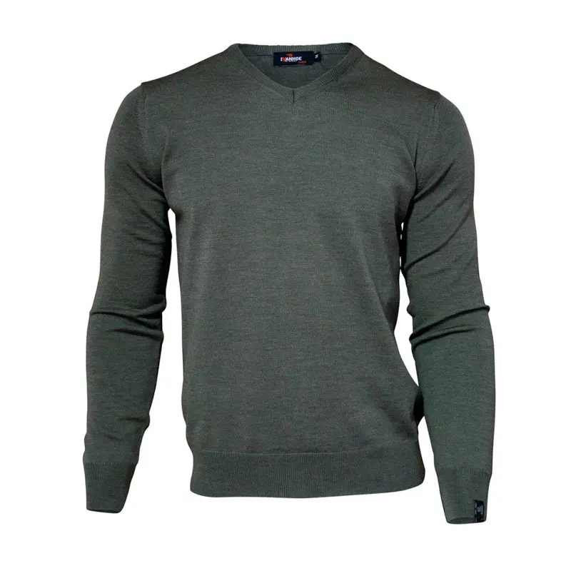 Merino V-Neck Grønn