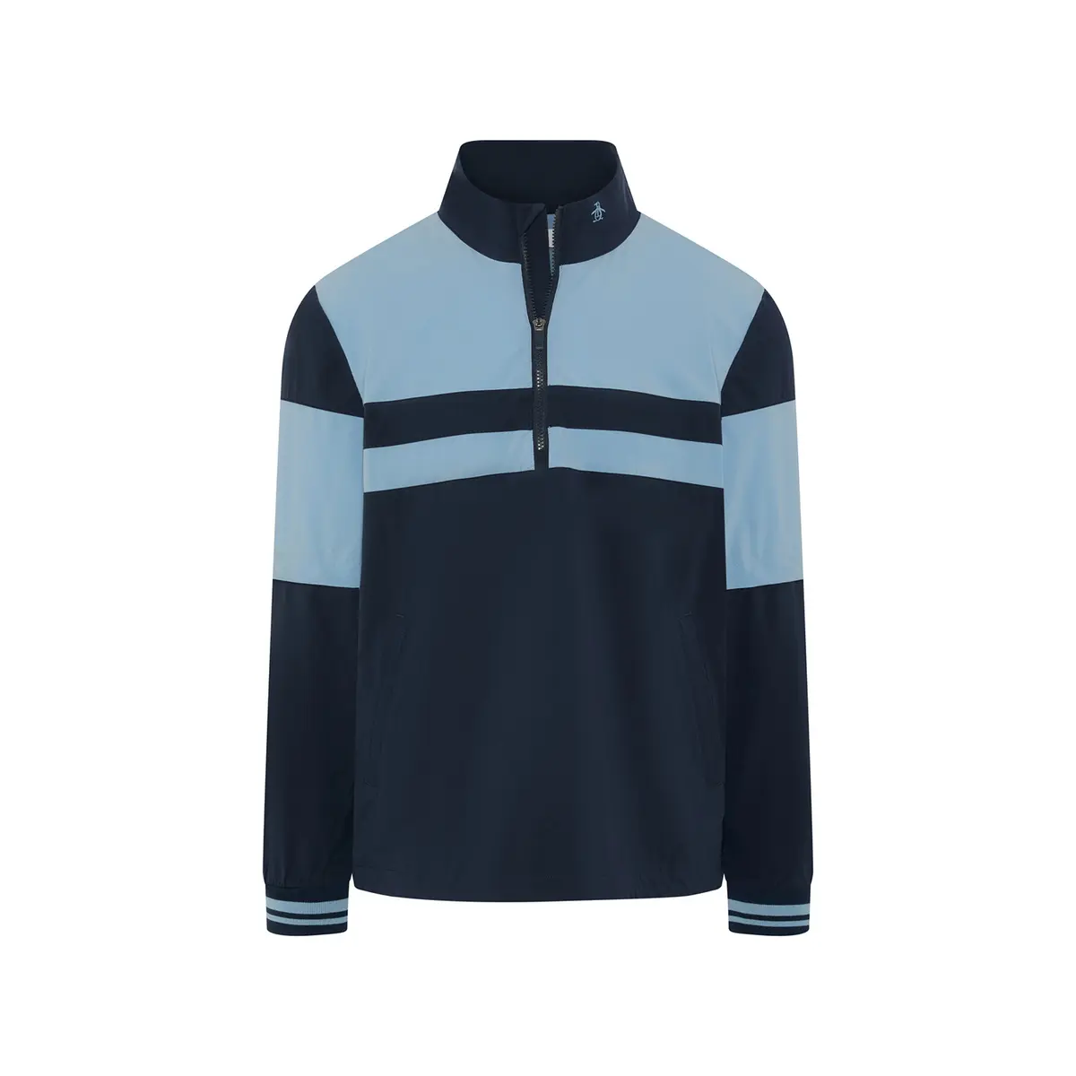 OP 1/4 Zip Color Block Wind Jacket