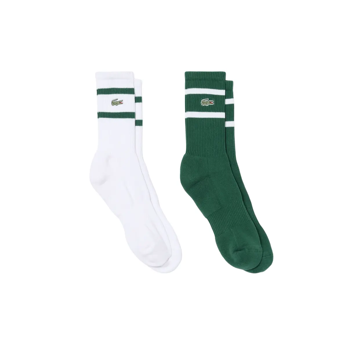 Heritage Socks 2-Pack Grønn Hvit