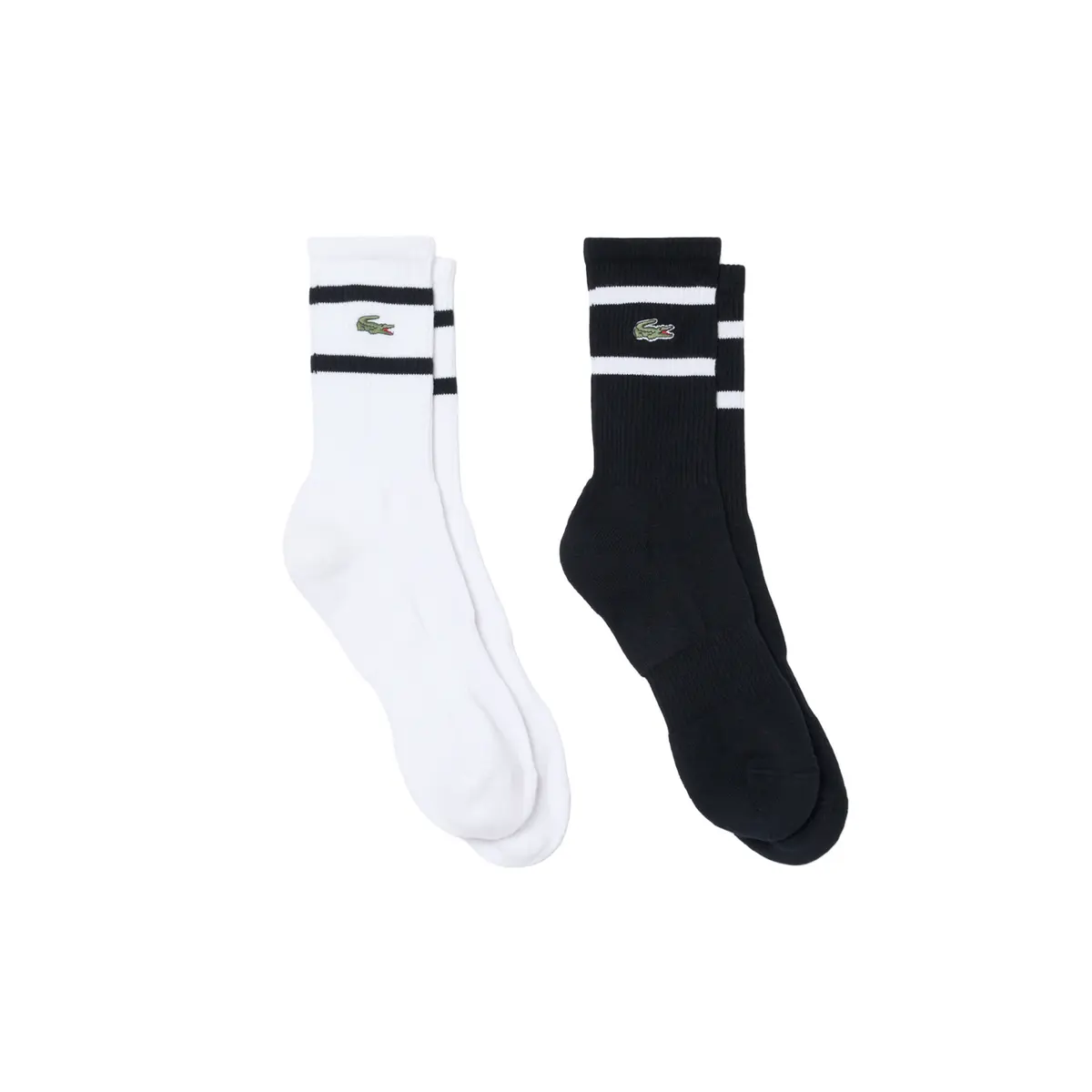 Heritage Socks 2-Pack Svart Hvit