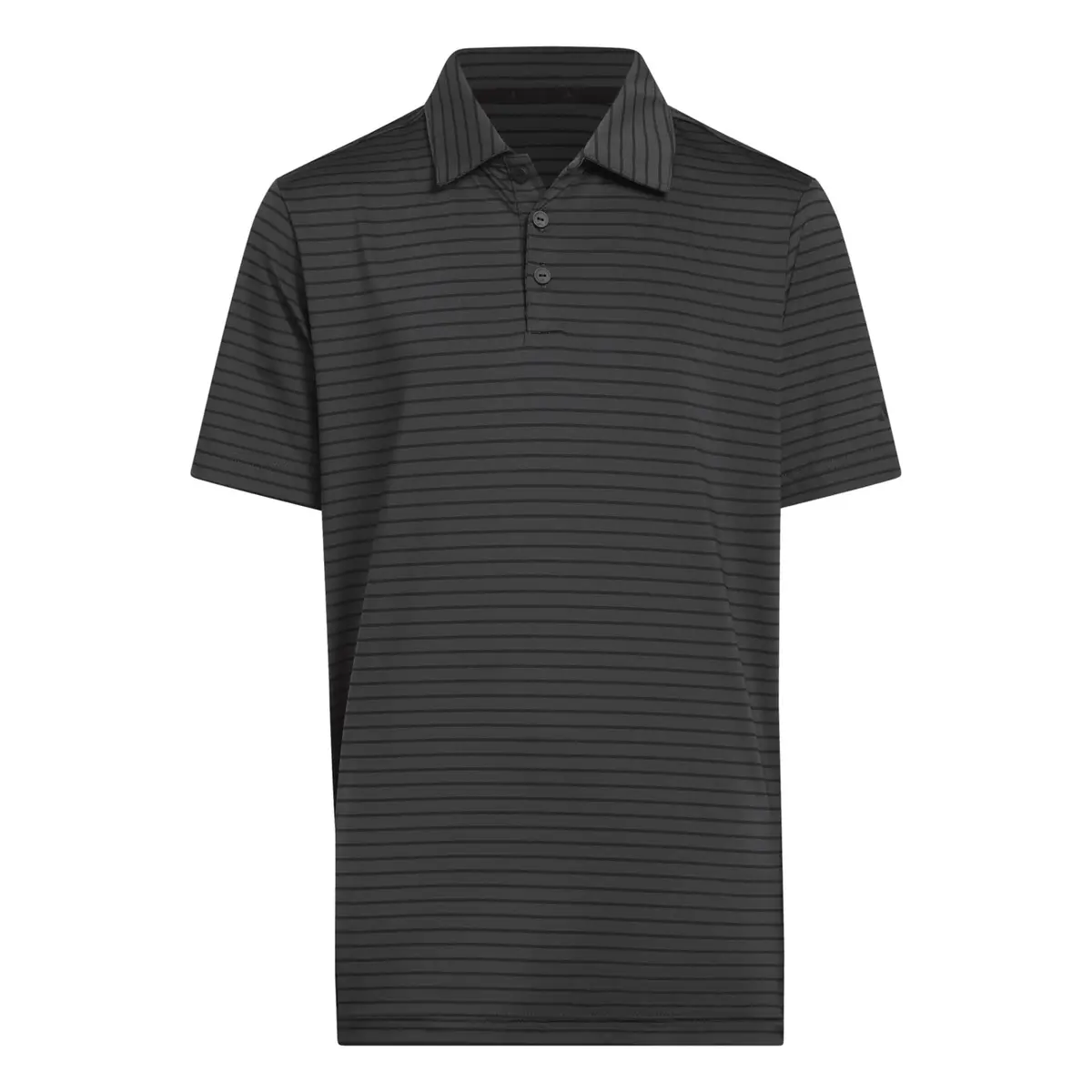 Boys Striped Polo Svart