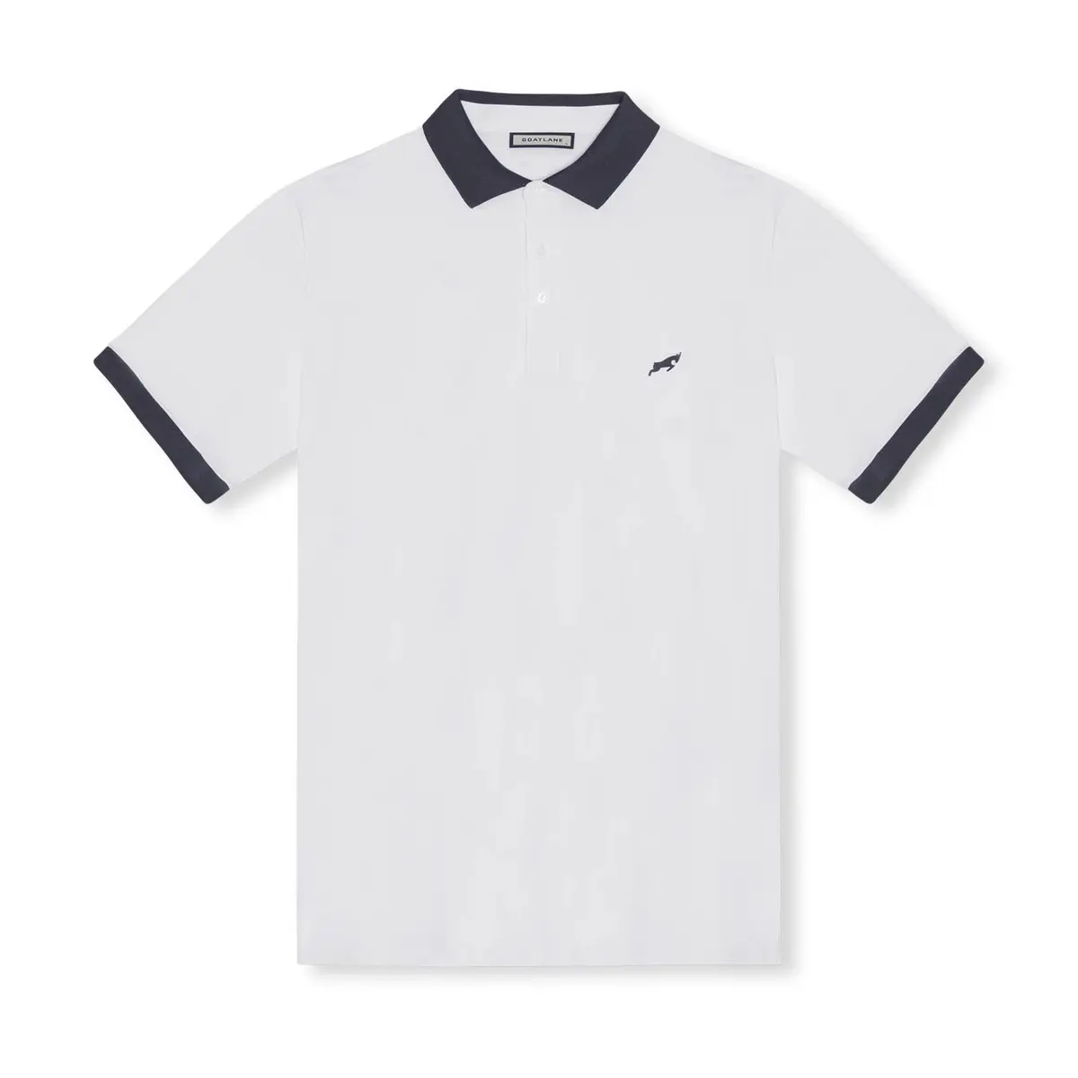 Golf Tech Polo Hvit Blå