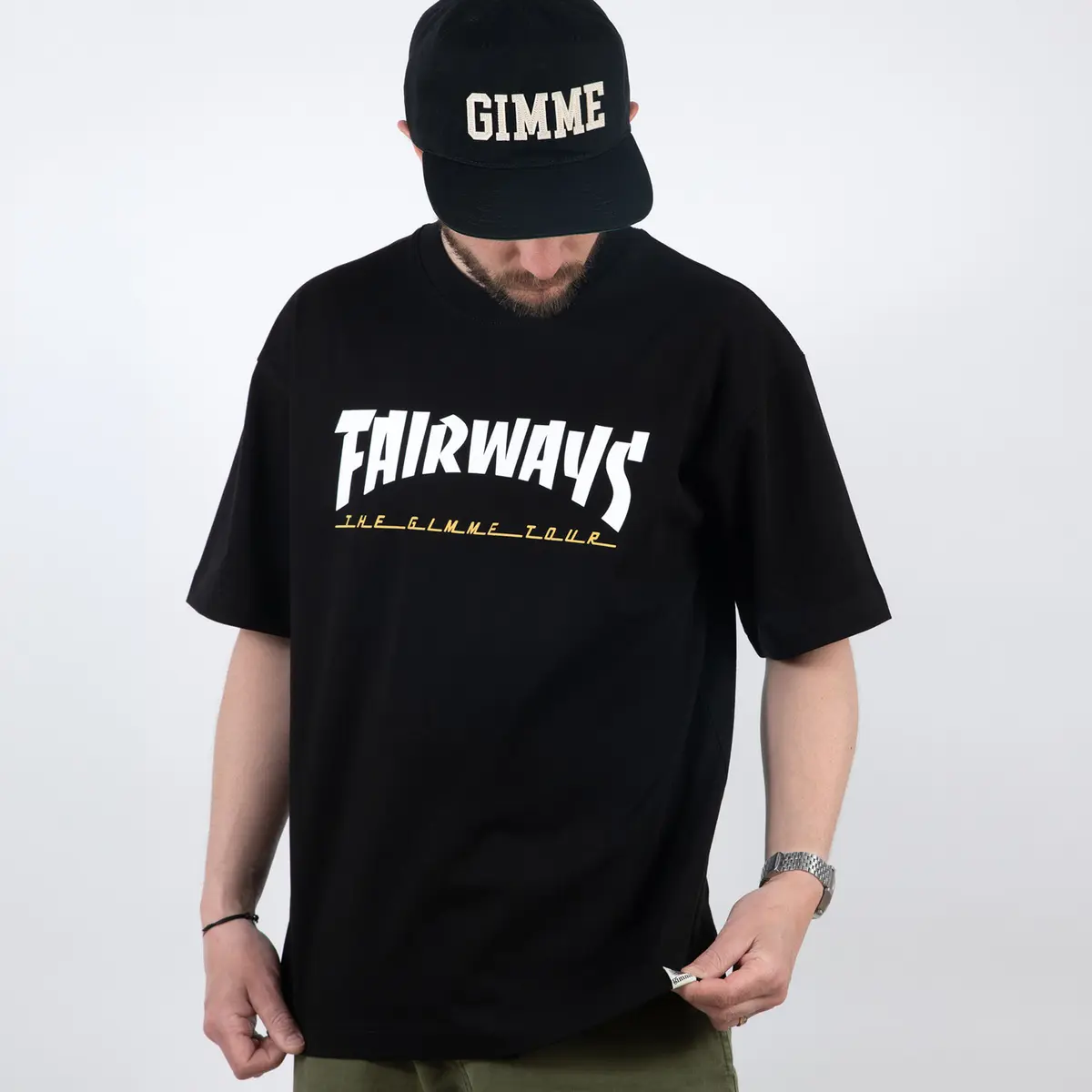 T-Shirt Fairways Svart