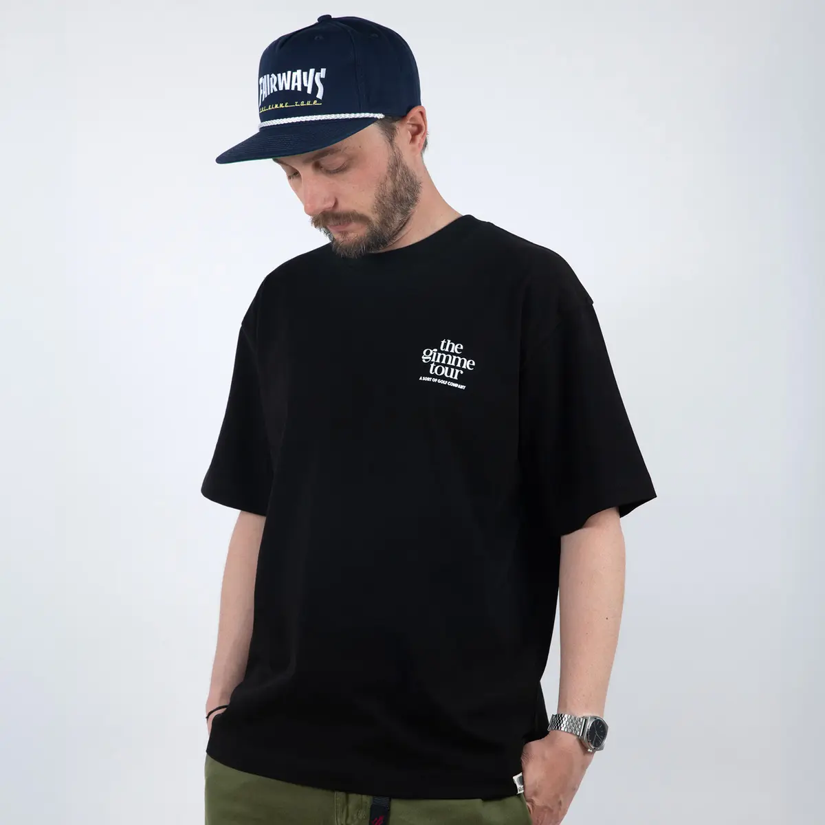 T-Shirt The Open Svart