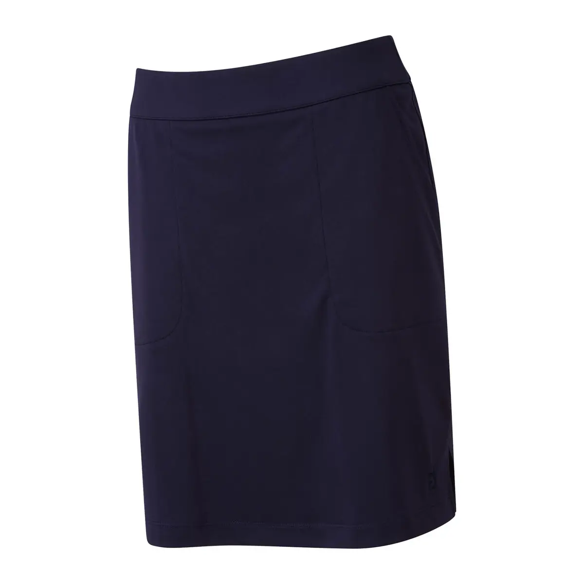 Interlock Skort - Long Blå