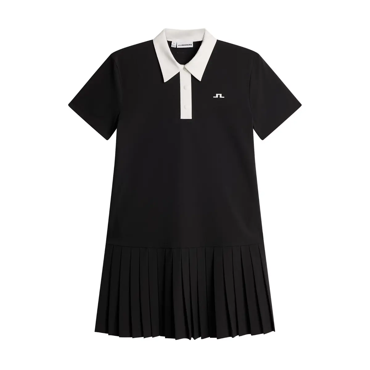 30Y Grace Pleated Dress Svart