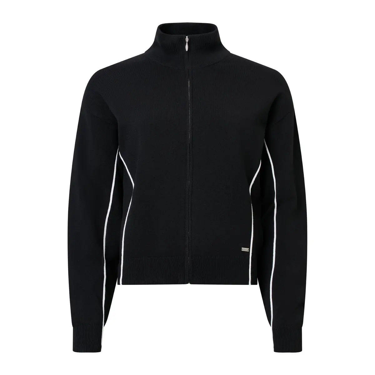 W Niblick Fullzip Svart