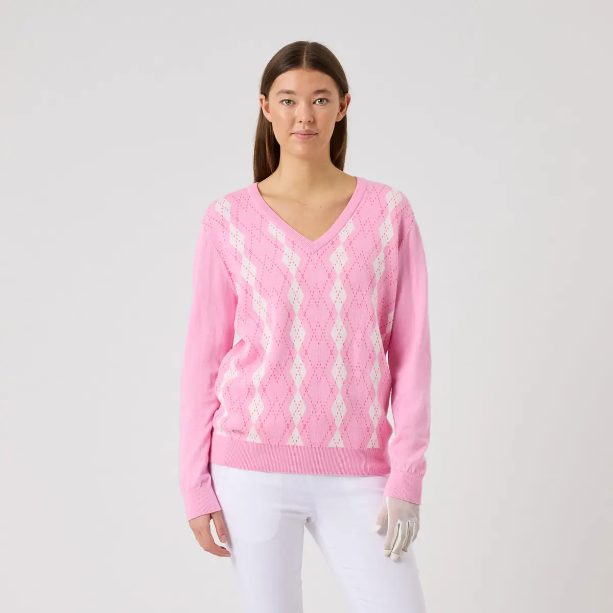 Argyle Pullover