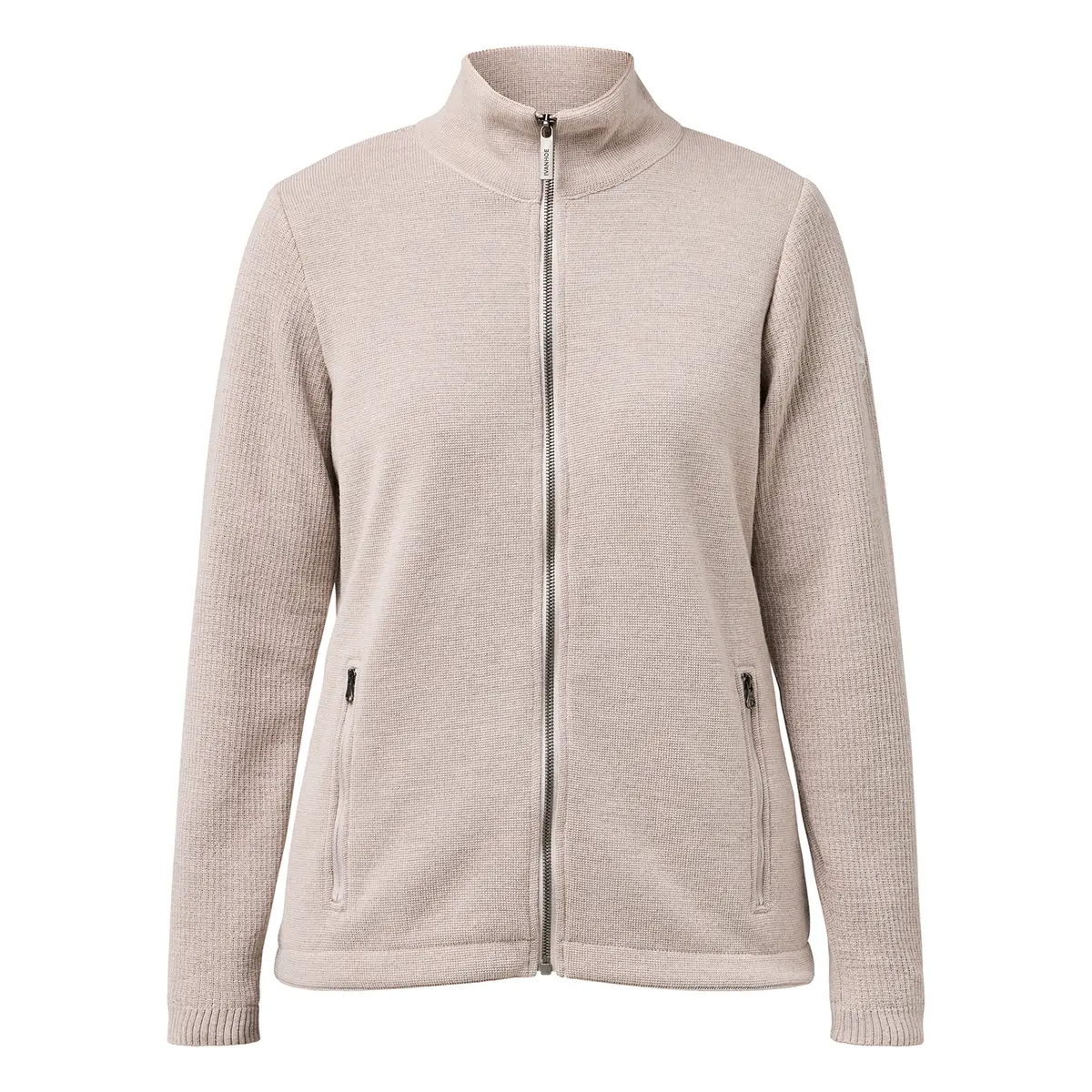 Harriet Full-Zip Windbreaker Beige