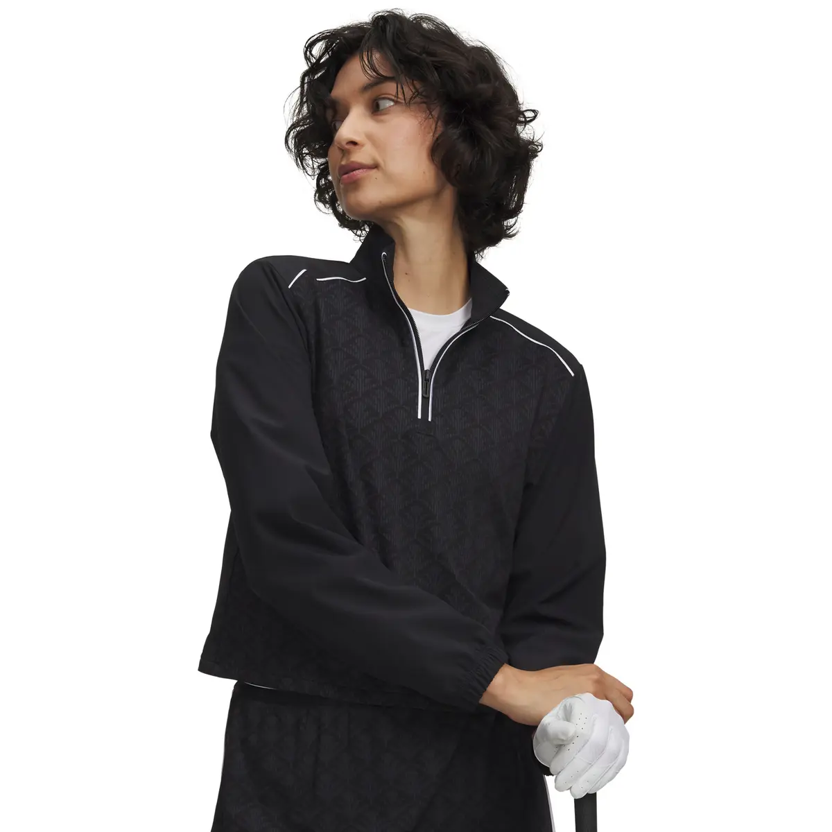 Drive 1/2 Zip Svart