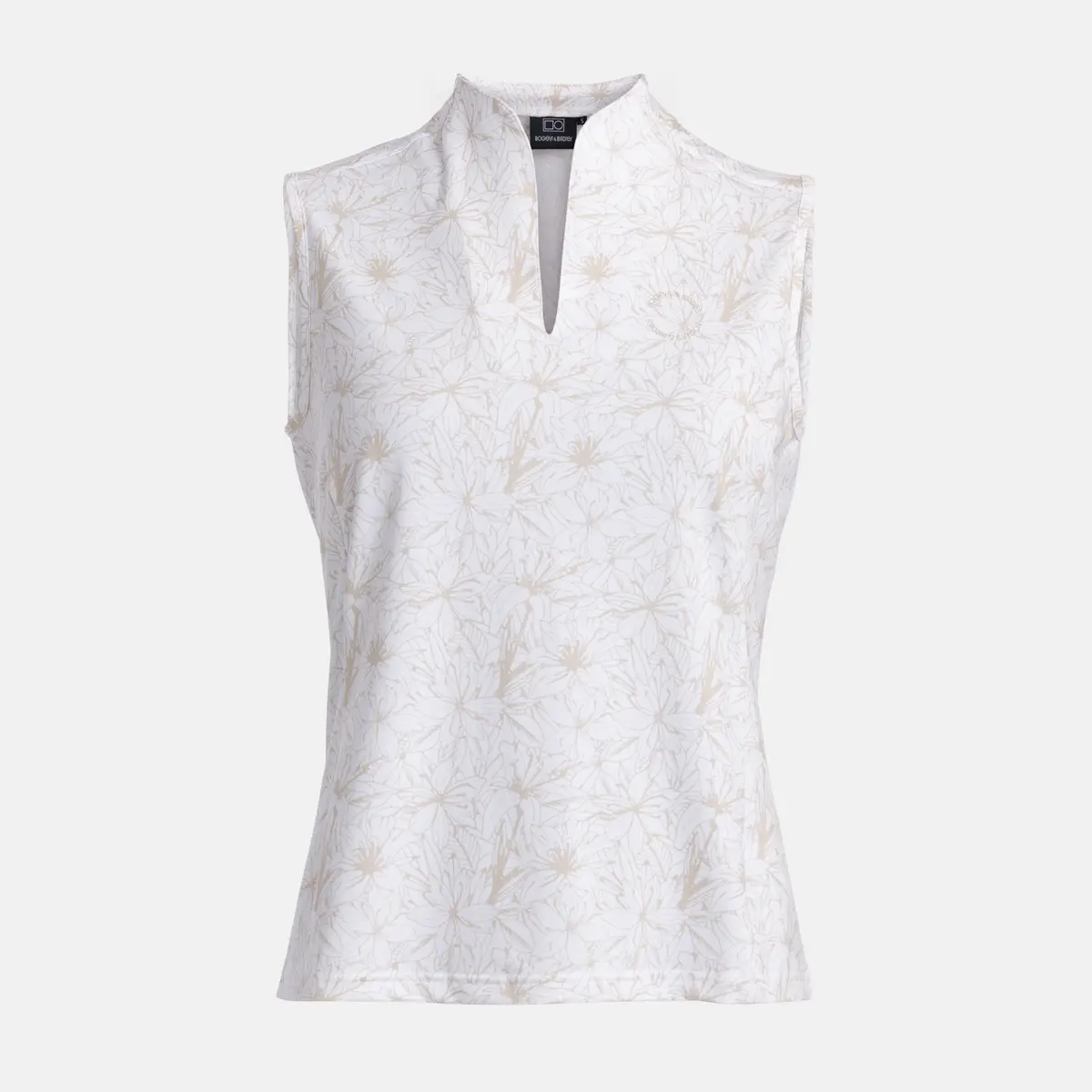 W Tech Blade SL V-Neck AOP Hvit