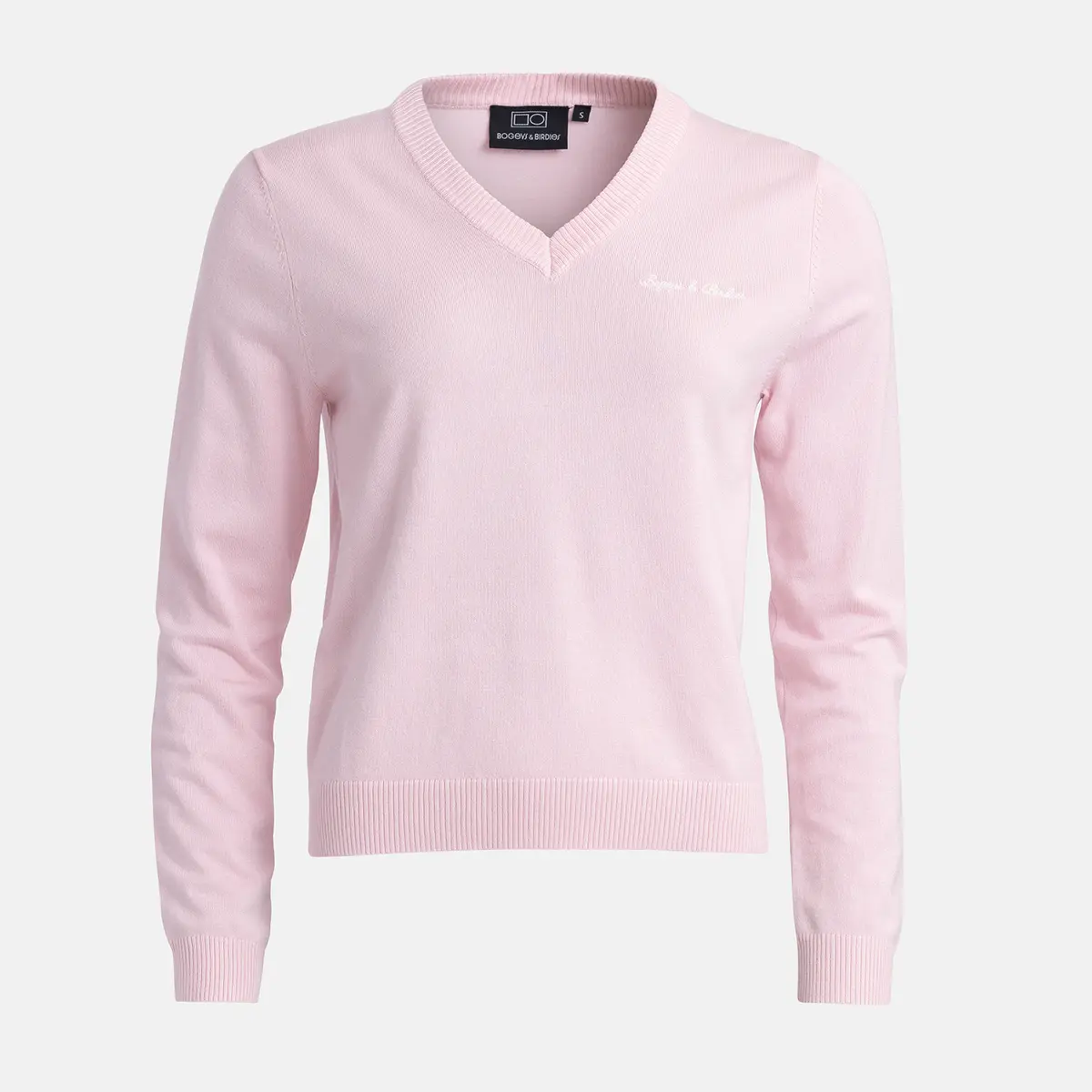 W Knitted V-Neck Sweater