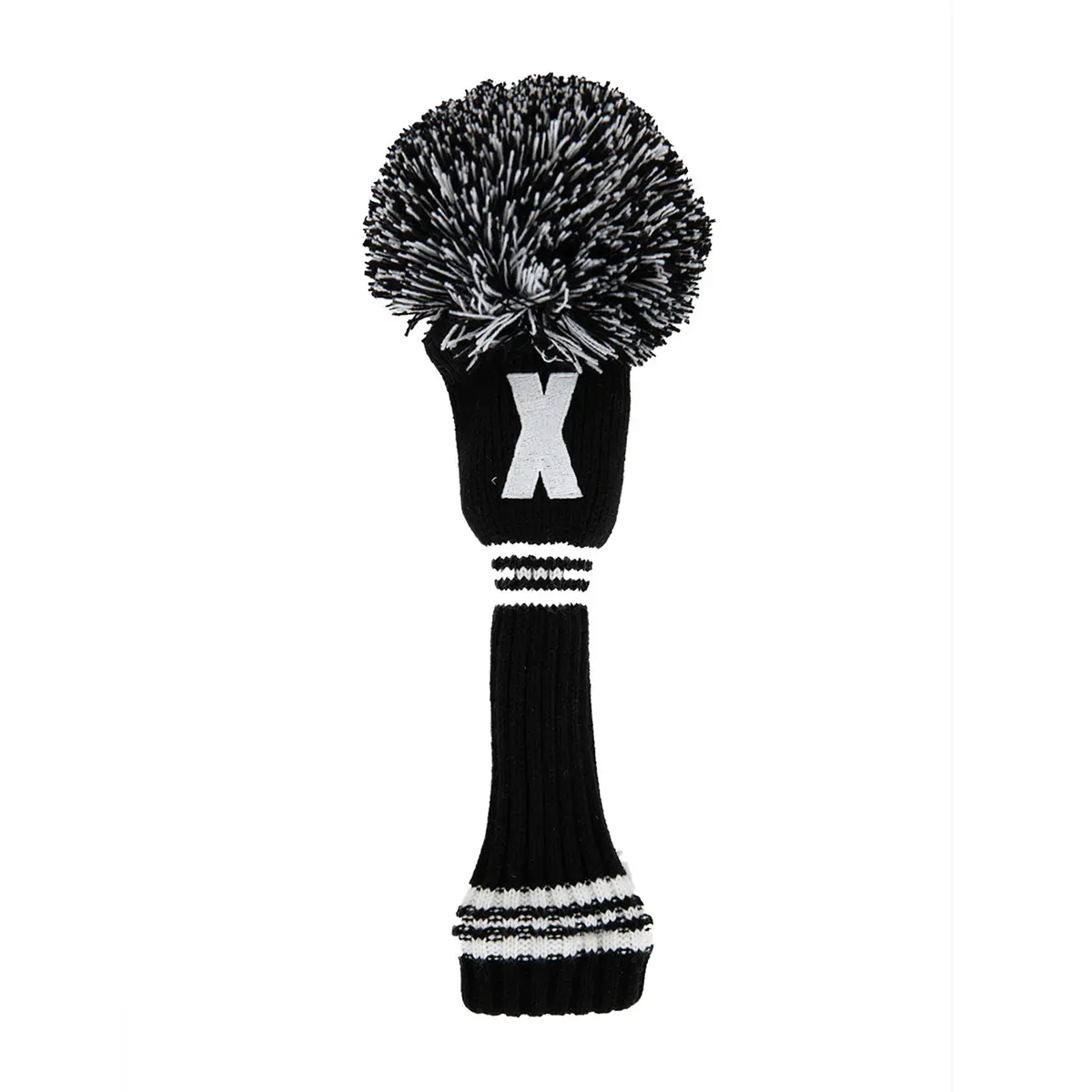 PomPom Heacover Hybrid Svart Hvit