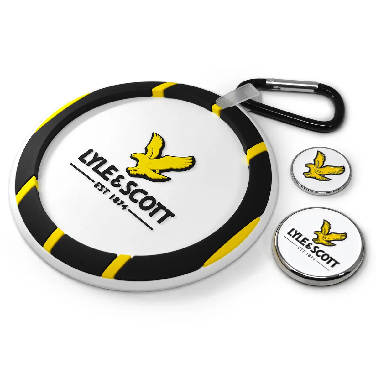 Links Putting Disk & Ball Marker Hvit